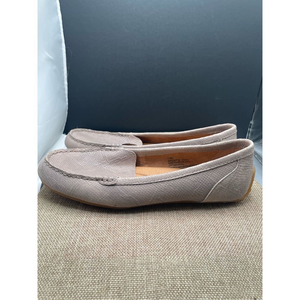 Born Amani Driver Loafer Women’s Size 7.5 Champagne - Picture 4 of 11